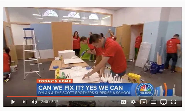 Property Brothers and Lowe's