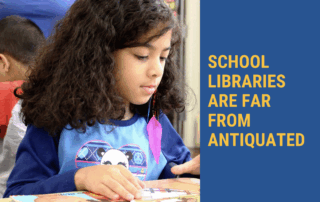 School libraries are far from antiquated